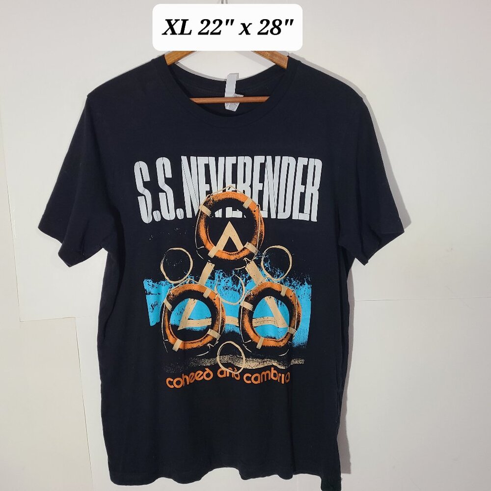 Coheed and Cambria S.S. Neverender 2-Sided Tour Black XL T-Shirt